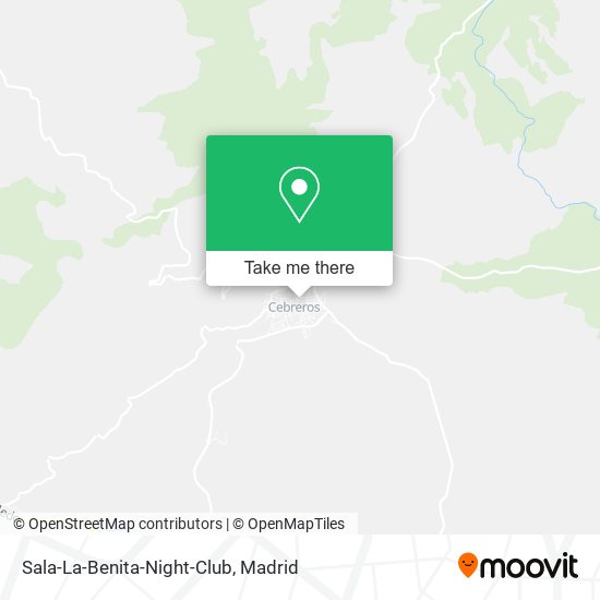 Sala-La-Benita-Night-Club map