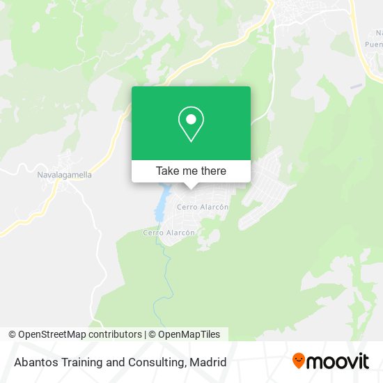 Abantos Training and Consulting map
