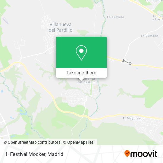 II Festival Mocker map