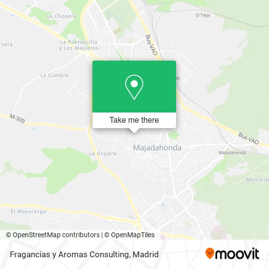 Fragancias y Aromas Consulting map