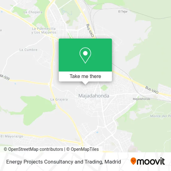 Energy Projects Consultancy and Trading map