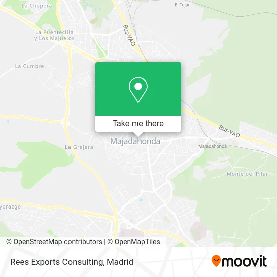 Rees Exports Consulting map