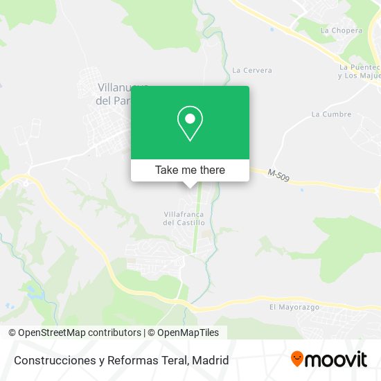 Construcciones y Reformas Teral map