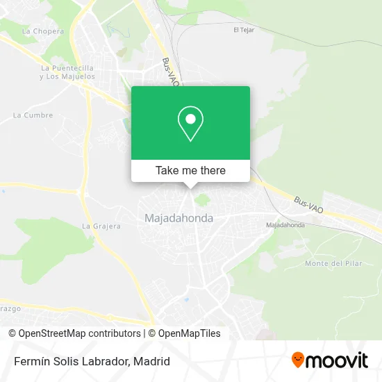 Fermín Solis Labrador map