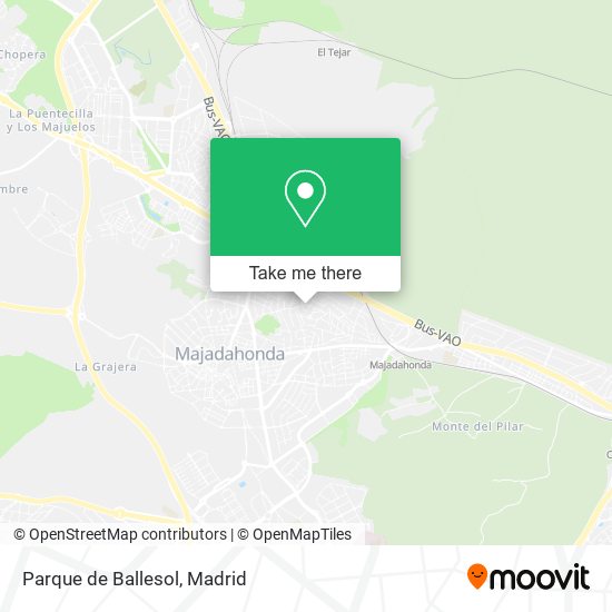 Parque de Ballesol map