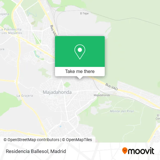 Residencia Ballesol map