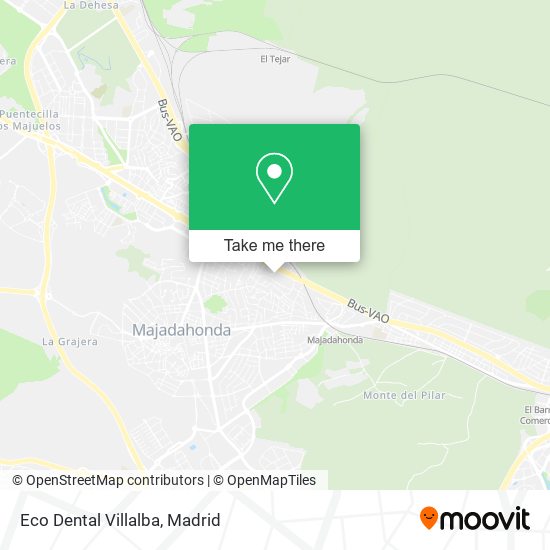 mapa Eco Dental Villalba