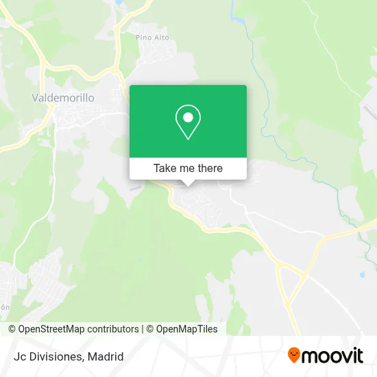 Jc Divisiones map