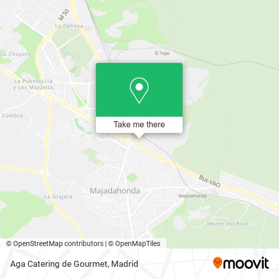 Aga Catering de Gourmet map