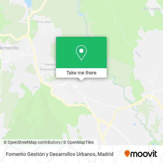 Fomento Gestión y Desarrollos Urbanos map