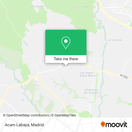 mapa Acam Labaya