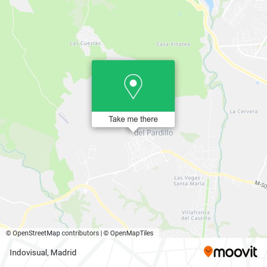 mapa Indovisual