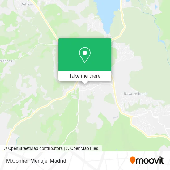 M.Conher Menaje map