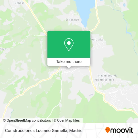 Construcciones Luciano Gamella map