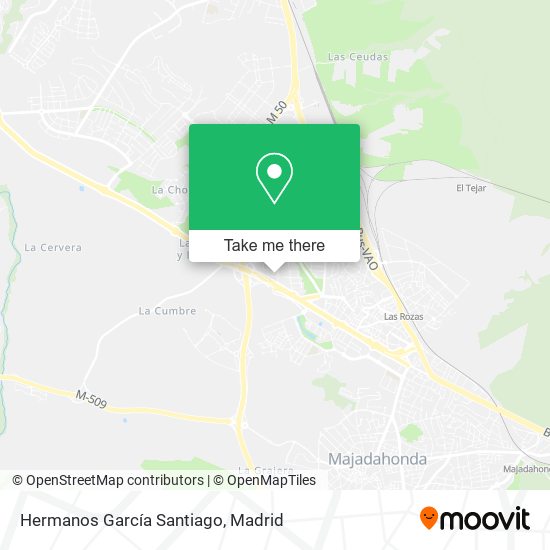 Hermanos García Santiago map