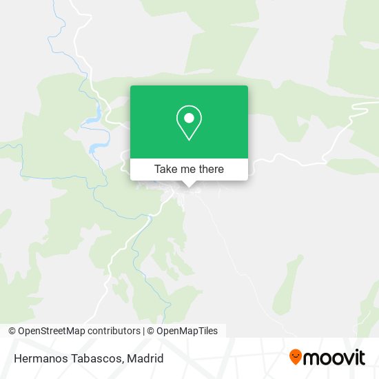 Hermanos Tabascos map