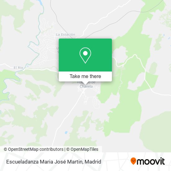 Escueladanza Maria José Martin map