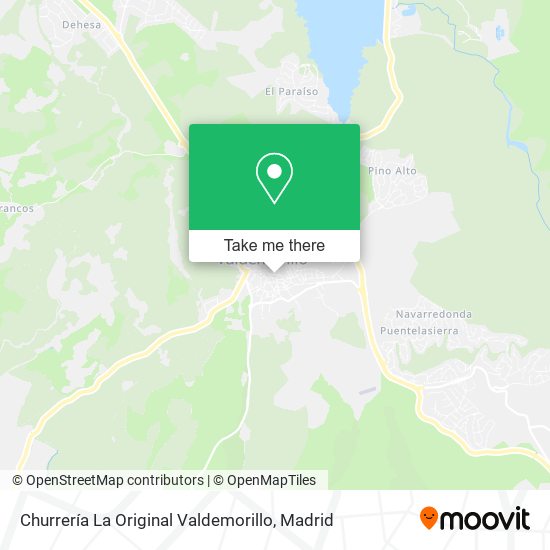 Churrería La Original Valdemorillo map