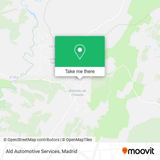 mapa Ald Automotive Services