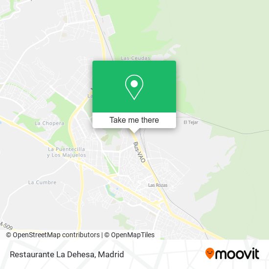 Restaurante La Dehesa map