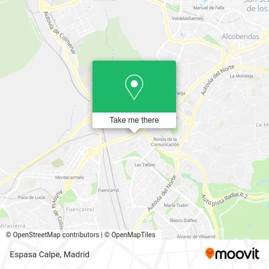 Espasa Calpe map