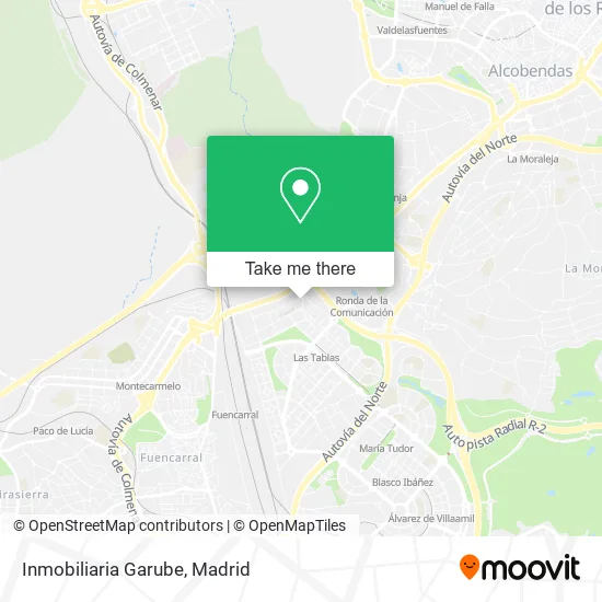 Inmobiliaria Garube map