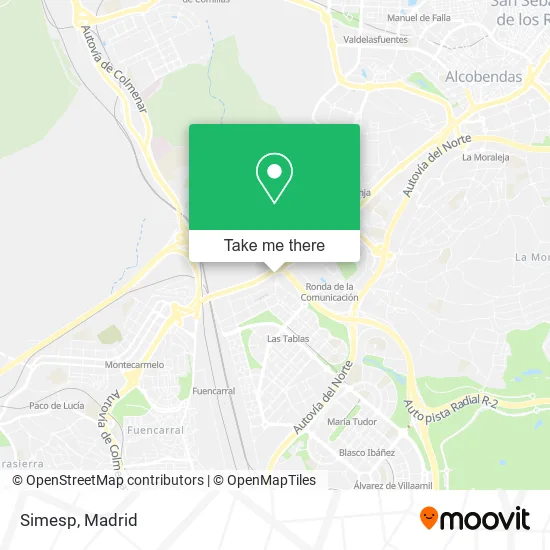 Simesp map