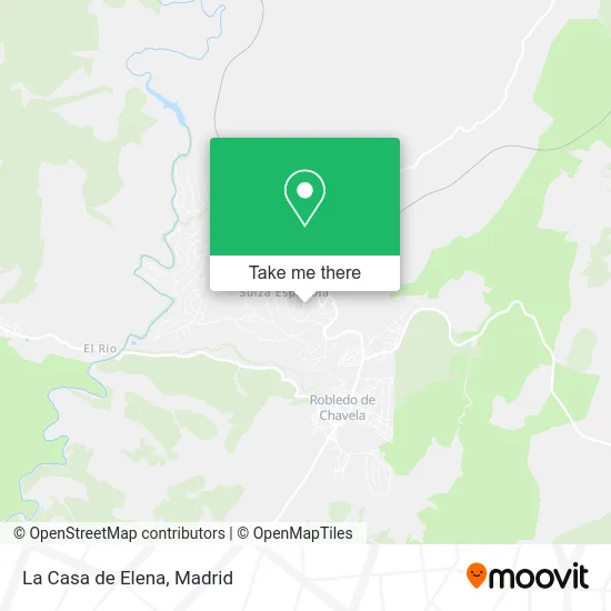 La Casa de Elena map