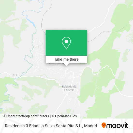 Residencia 3 Edad La Suiza Santa Rita S.L. map