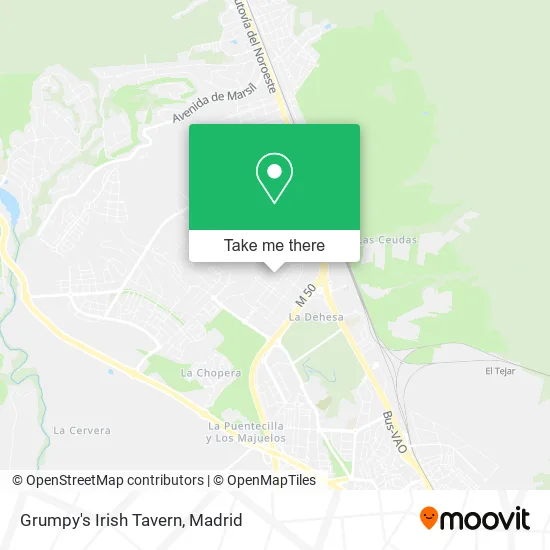 Grumpy's Irish Tavern map