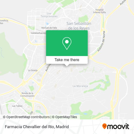 Farmacia Chevallier del Río map