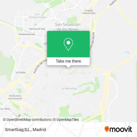 Smartbag,S,L. map