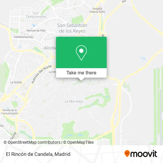 El Rincón de Candela map