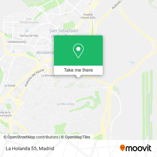 La Holanda 55 map