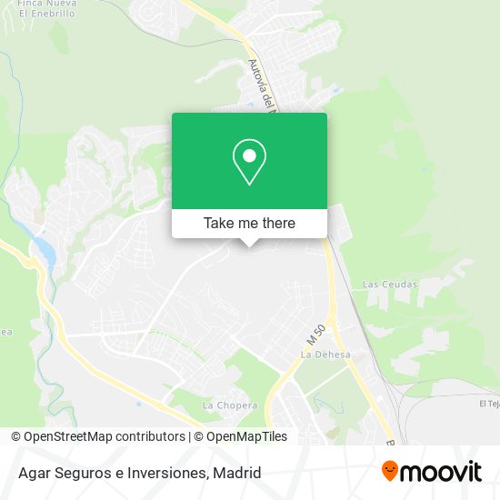 Agar Seguros e Inversiones map