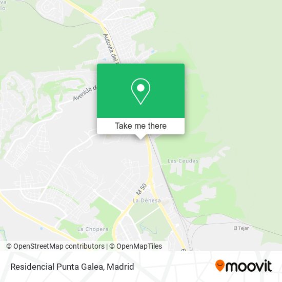 Residencial Punta Galea map