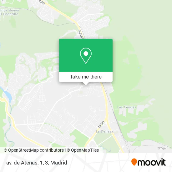 av. de Atenas, 1, 3 map