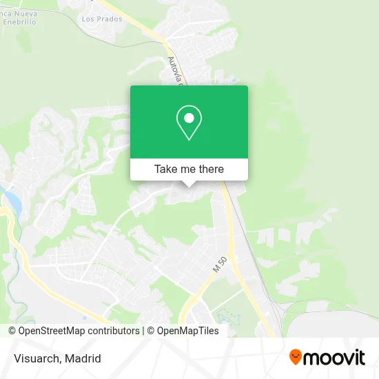 Visuarch map