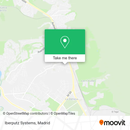 Iberputz Systems map