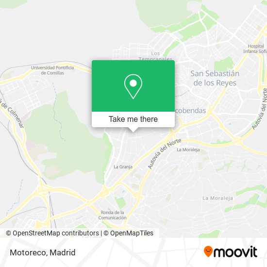 Motoreco map