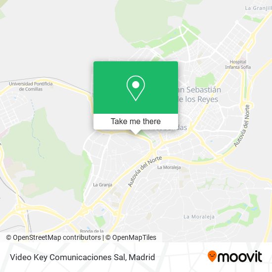 Video Key Comunicaciones Sal map