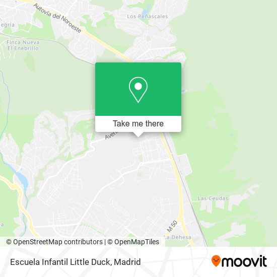 mapa Escuela Infantil Little Duck