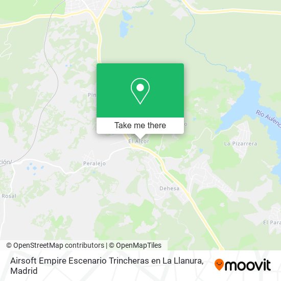 Airsoft Empire Escenario Trincheras en La Llanura map