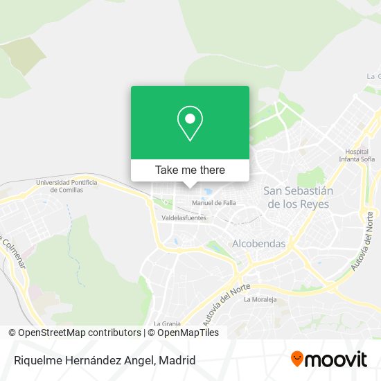 Riquelme Hernández Angel map