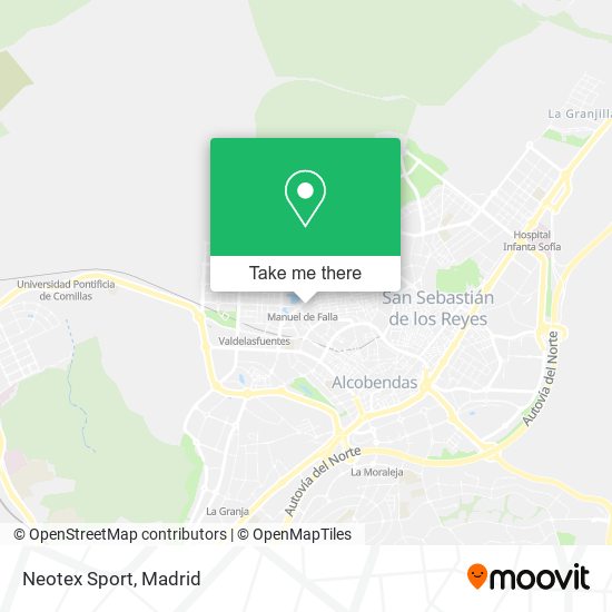 mapa Neotex Sport