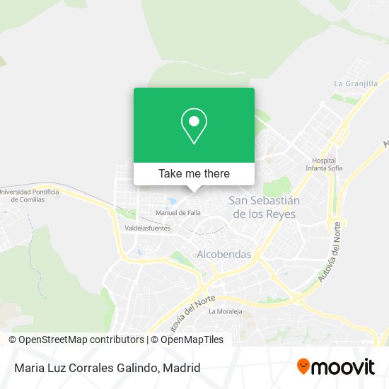 mapa Maria Luz Corrales Galindo