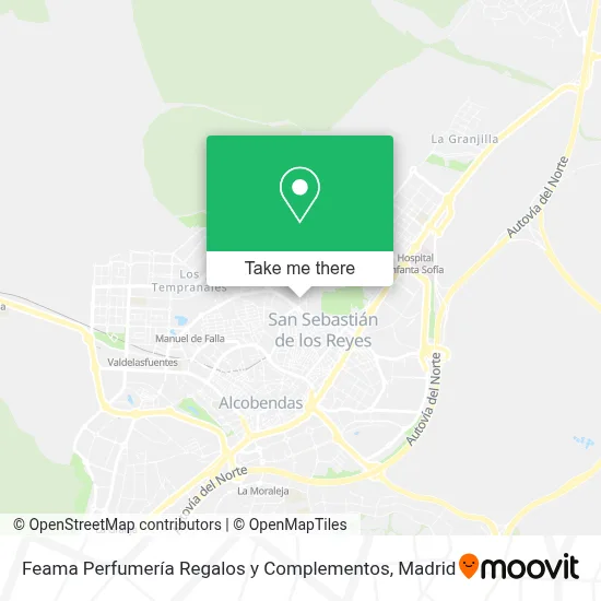 Feama Perfumería Regalos y Complementos map