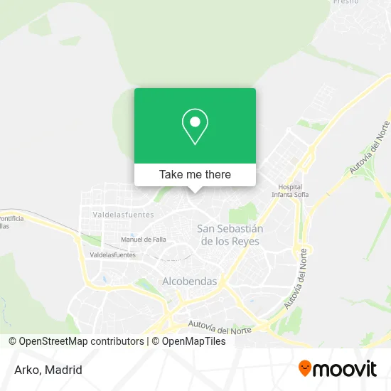 Arko map