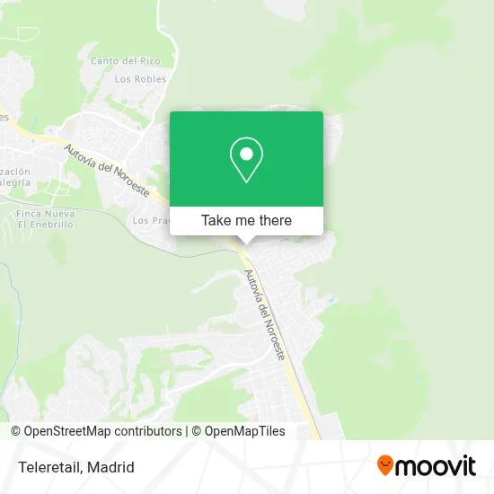 Teleretail map