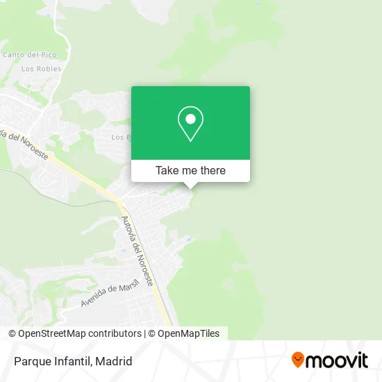 Parque Infantil map